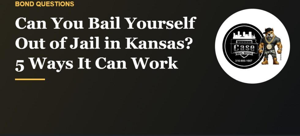 Ways to bail yourself out of jail in Kansas without a cosigner