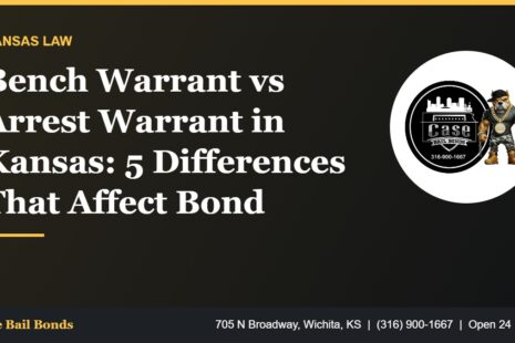 Bench warrant vs arrest warrant in Kansas comparison for Sedgwick County