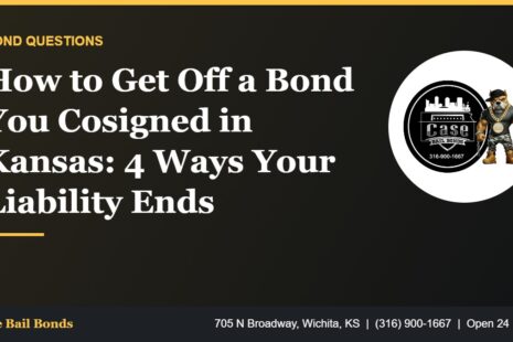 How to get off a bond you cosigned in Kansas as a cosigner