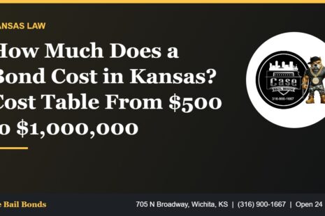 How much does a bond cost in Kansas table by bond amount