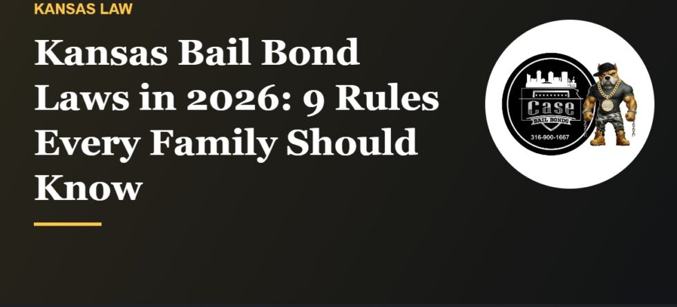 Kansas bail bond laws in 2026 explained with statute numbers
