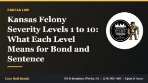 Kansas felony severity levels 1 to 10 and the sentencing grid