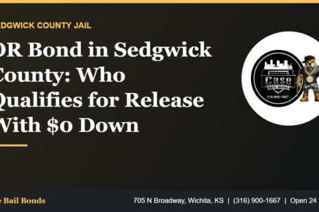 OR bond in Sedgwick County own recognizance release rules