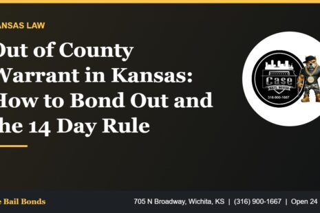 Out of county warrant in Kansas and how to bond out in Wichita