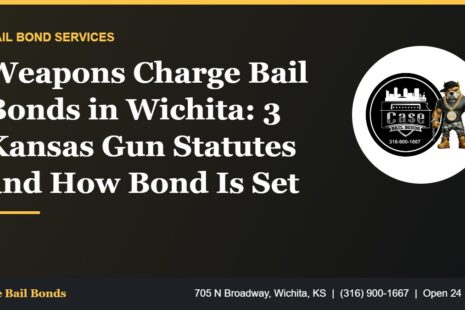 Weapons charge bail bonds in Wichita and Kansas gun statutes